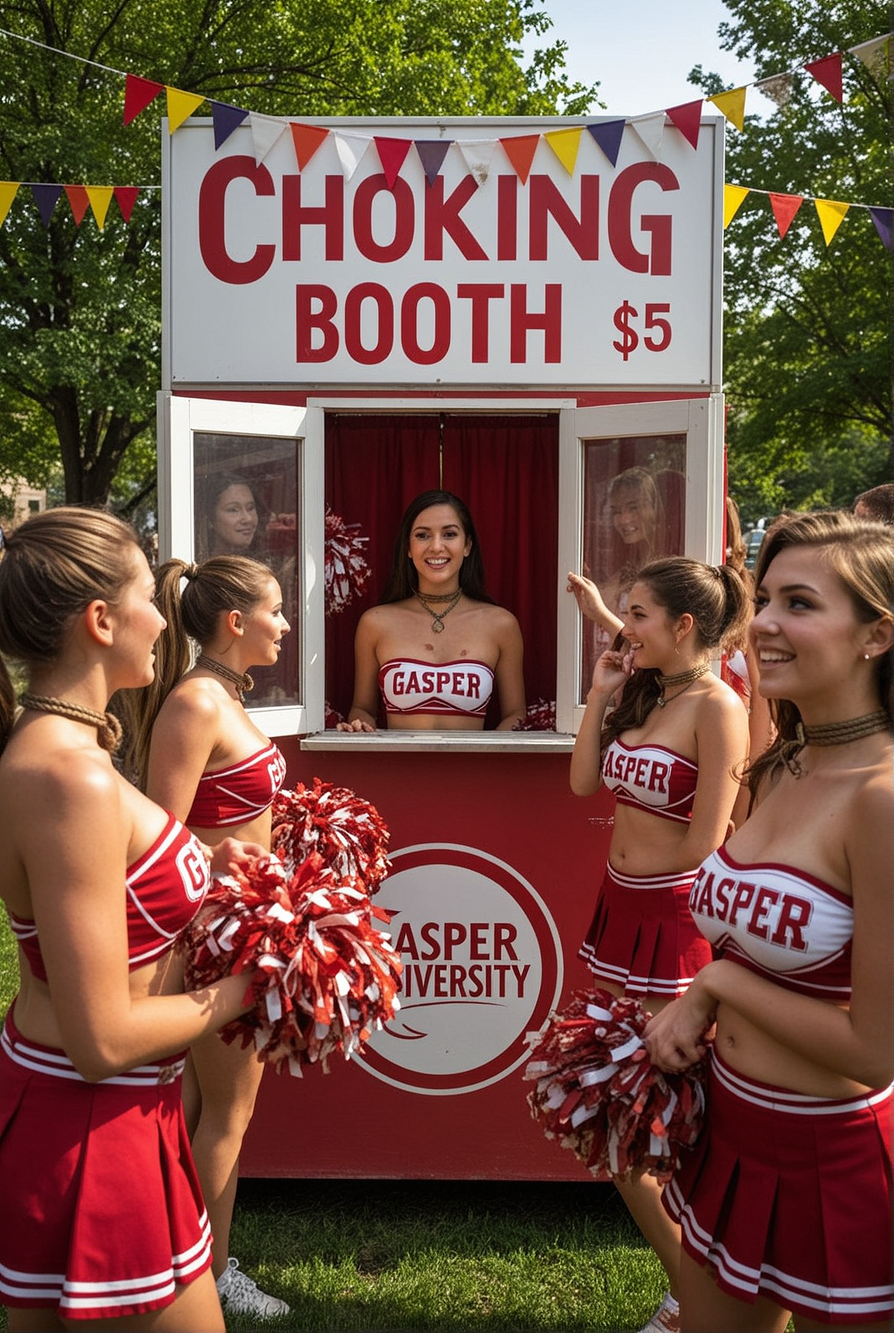 Gasper U Cheerleader Fund Raising — 41