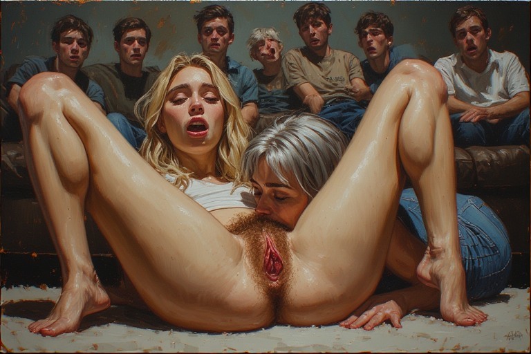 two lesbians on carpet — 11