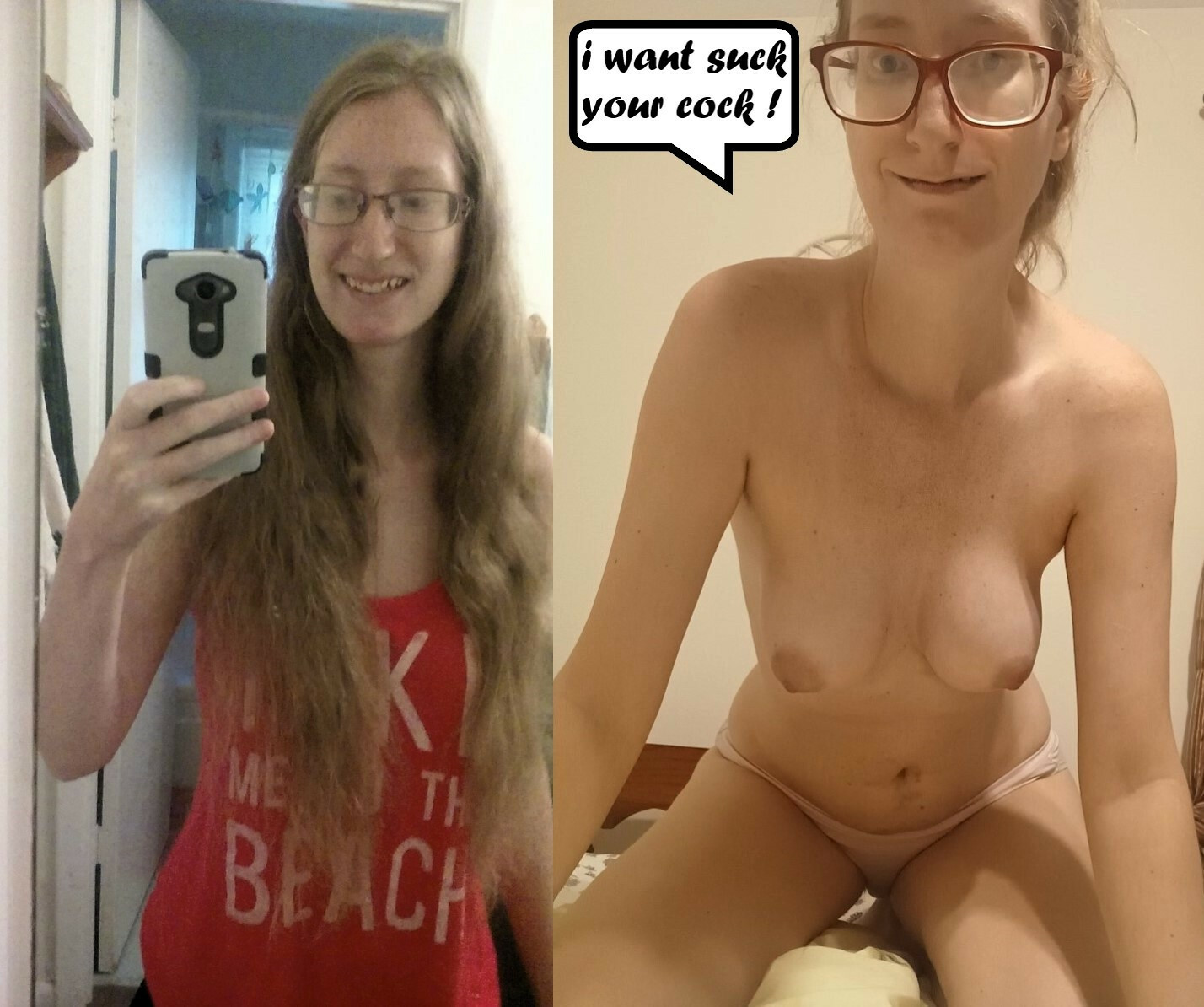 heather nerdy big tits glasses redhead tribute — 13