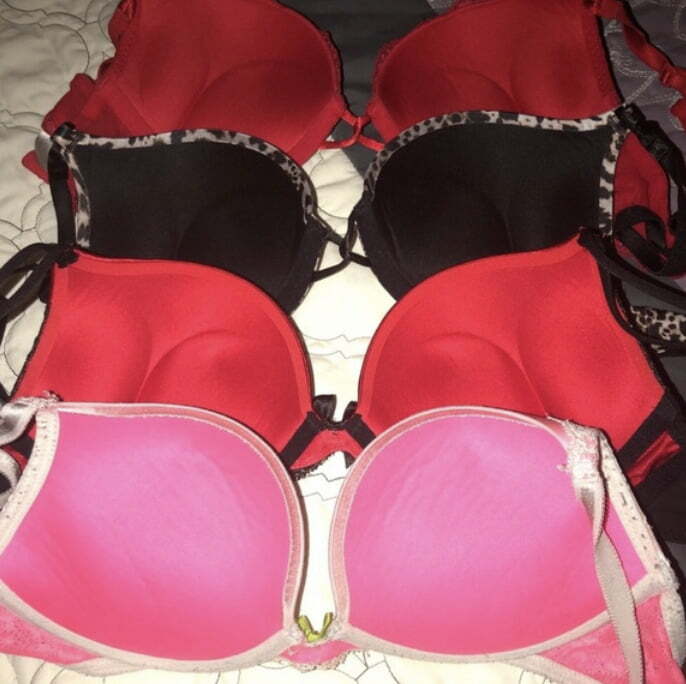 Big tits MILFS Selling Their Bombshell Bras — 9